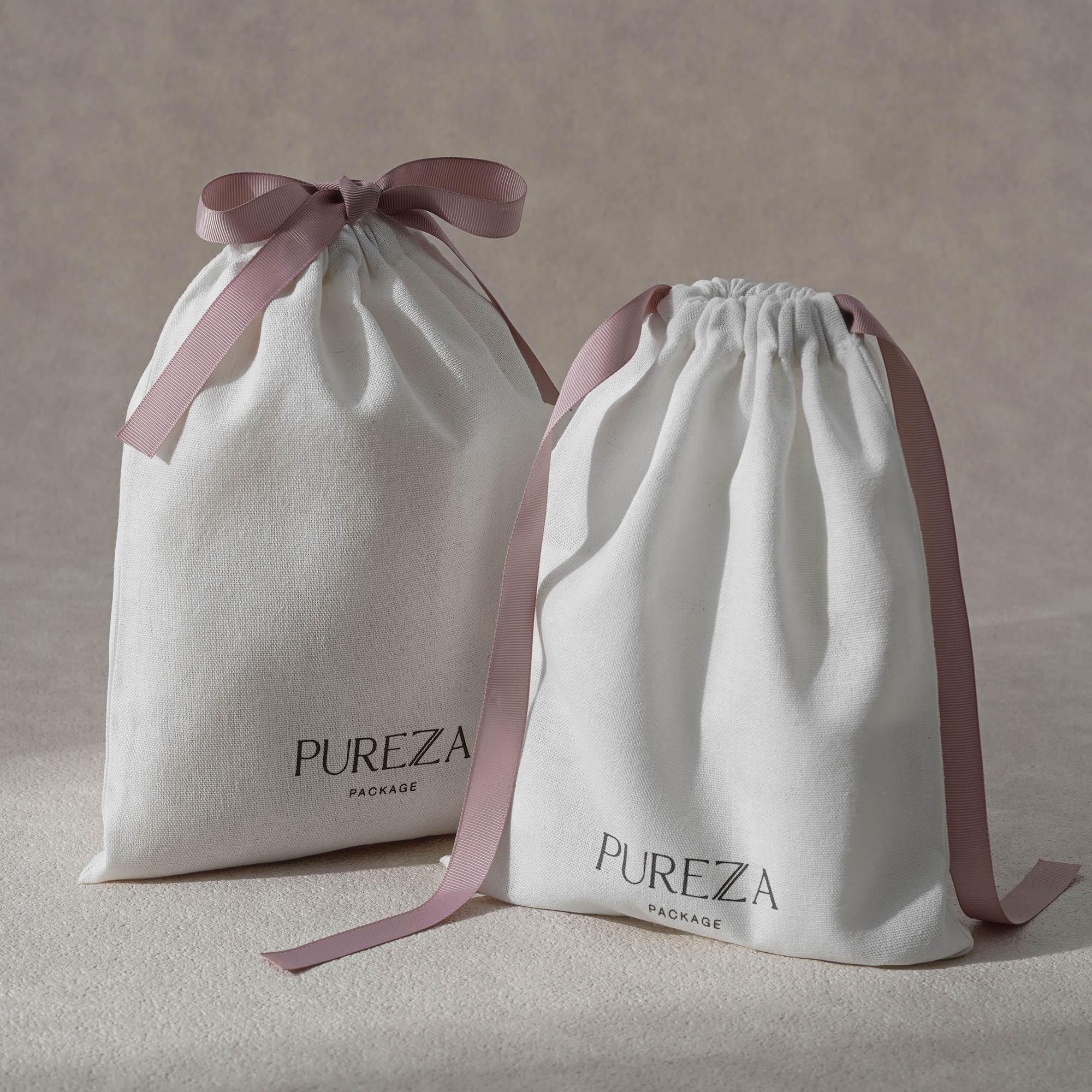 Cotton Drawstring Bag Eco-Frie - đánh giá và giá Luxury Skincare Packaging