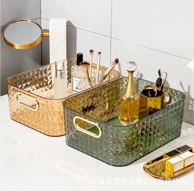 Desktop Cosmetics Storage Box  - đánh giá và giá Luxury Skincare Tools