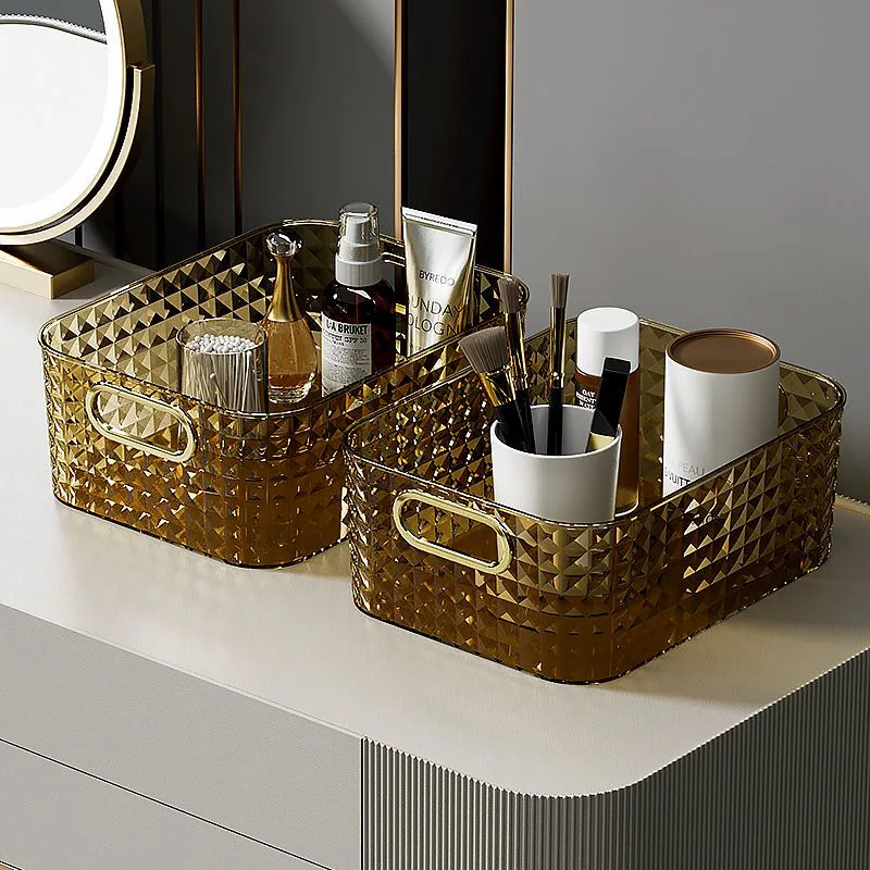 Desktop Cosmetics Storage Box  - đánh giá và giá Luxury Skincare Tools
