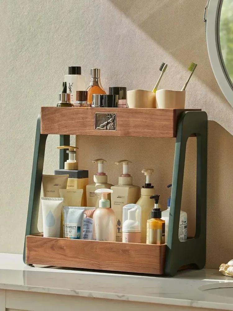 Desktop double-layer cosmetic  - đánh giá và giá Luxury Skincare Tools