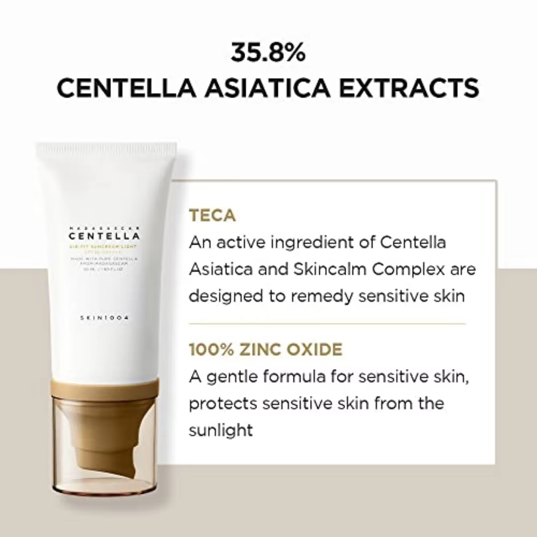SKIN1004 Centella Sunscreen 8  - đánh giá và giá Luxury Skincare Brands