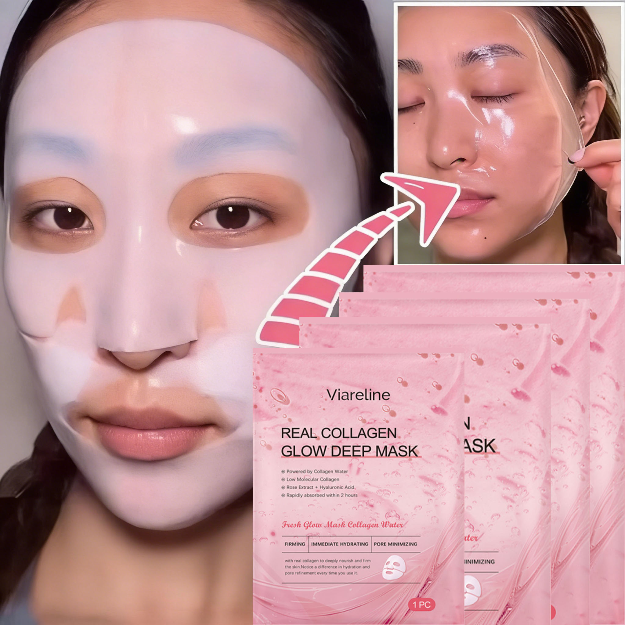 Overnight Collagen Mask Salmon - đánh giá và giá Luxury Skincare Brands