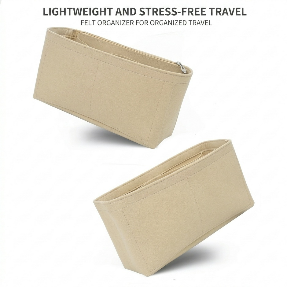 Women Felt Insert Bag Purse Or - đánh giá và giá Luxury Skincare And Makeup Brands
