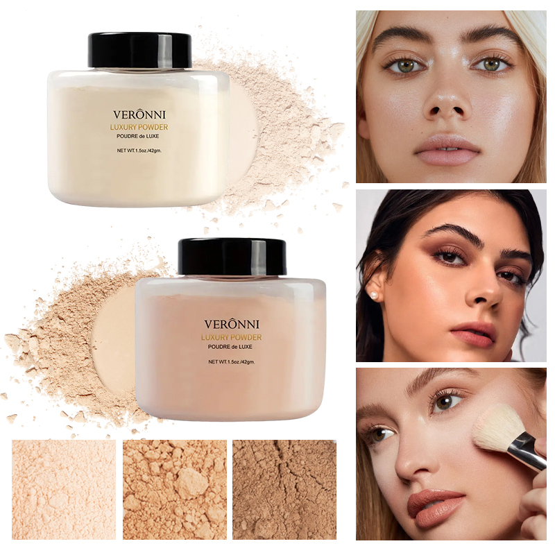 6 Colors Luxury Powder, Women  - đánh giá và giá Luxury Skincare Tools