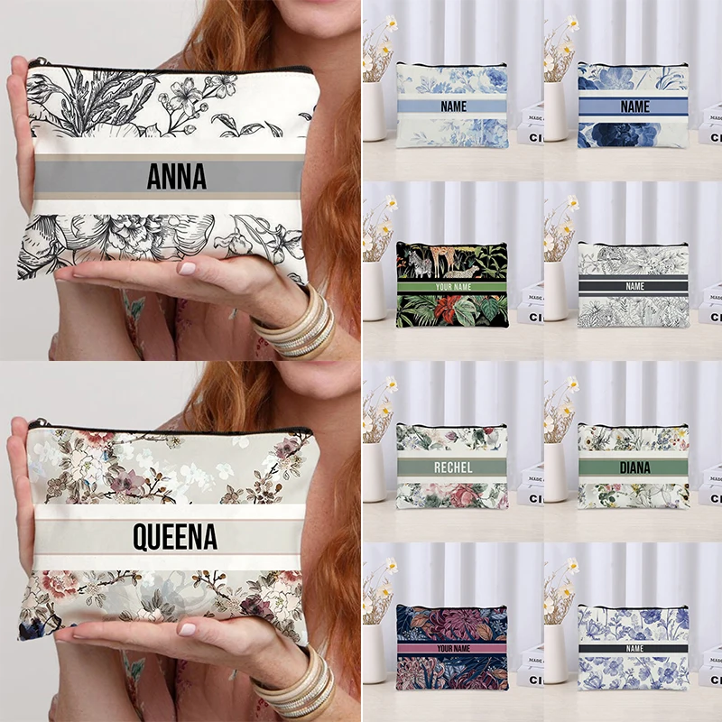 Custom Name Vintage Makeup Bag - đánh giá và giá Luxury Skincare And Makeup Brands