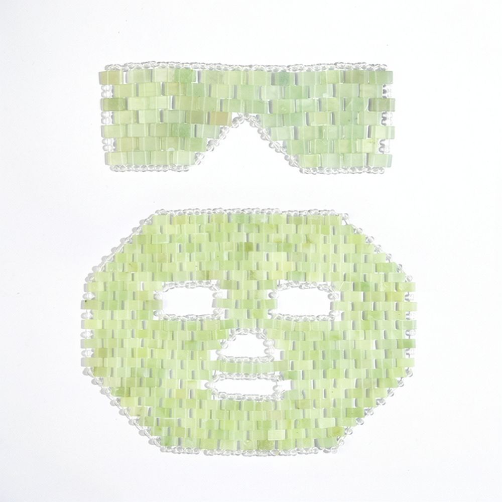 Hand Woven Xiu Jade Eye Mask N - đánh giá và giá Luxury Skincare Tools