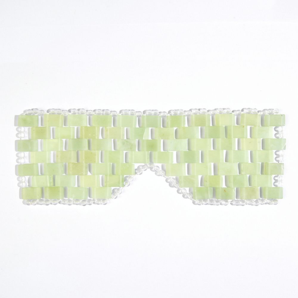 Hand Woven Xiu Jade Eye Mask N - đánh giá và giá Luxury Skincare Tools